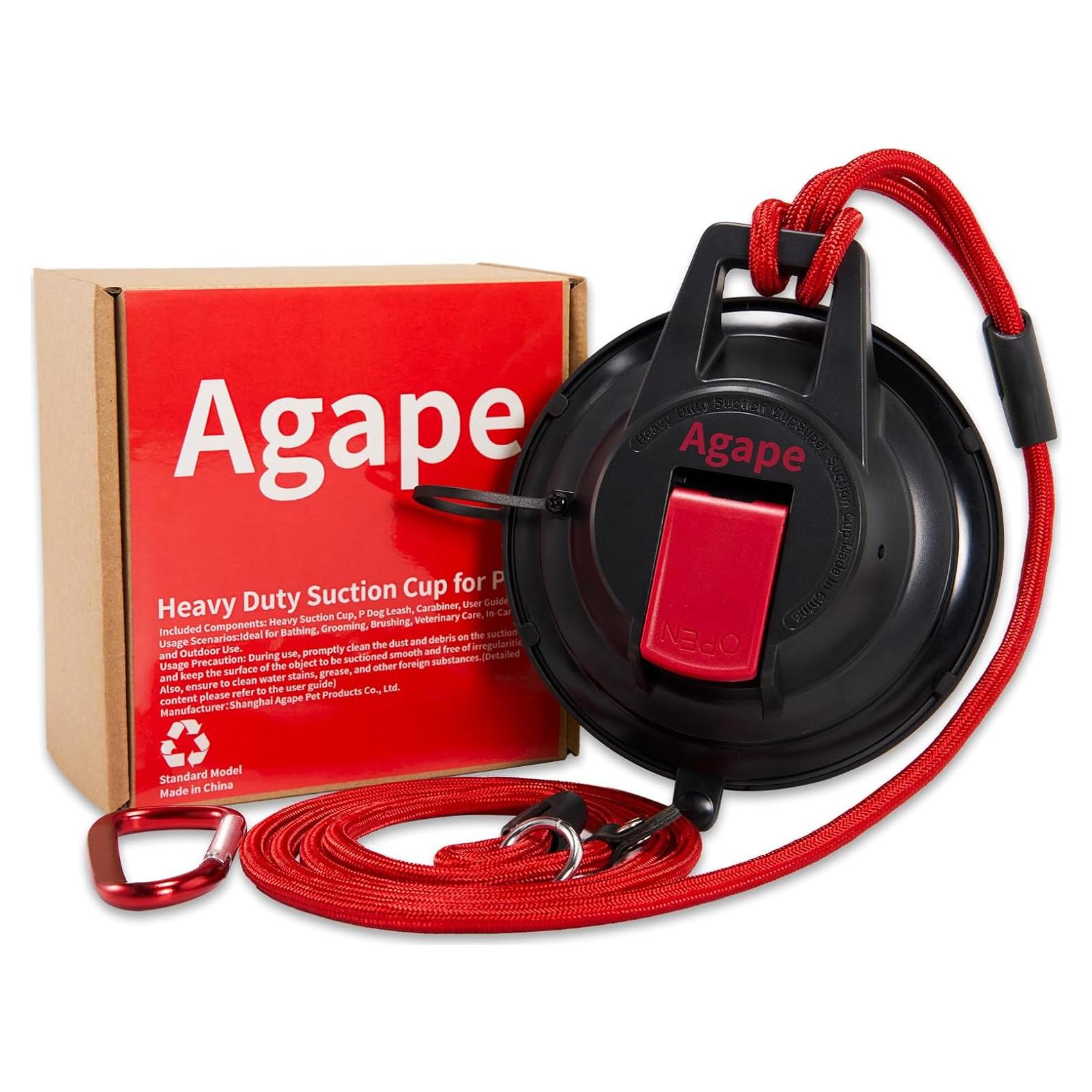 Ventosa de Alta Resistencia Agape para Perros y Gatos 45kg