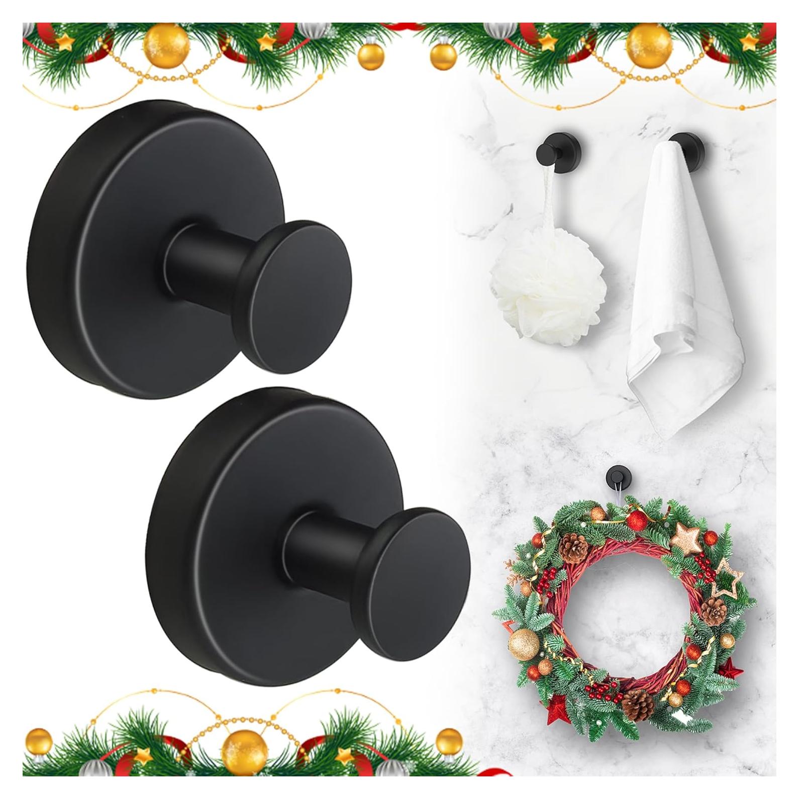 Ganchos de Ventosa CZMGFKD para Ducha y Cocina, 2 Pcs, 15 kg