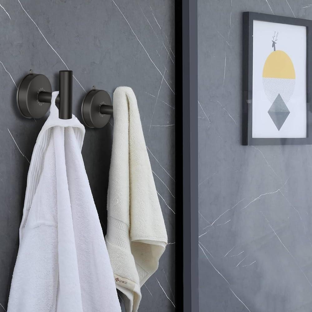 Ganchos de Ventosa DGYB Acero Inoxidable 2 Piezas 4.99 kg