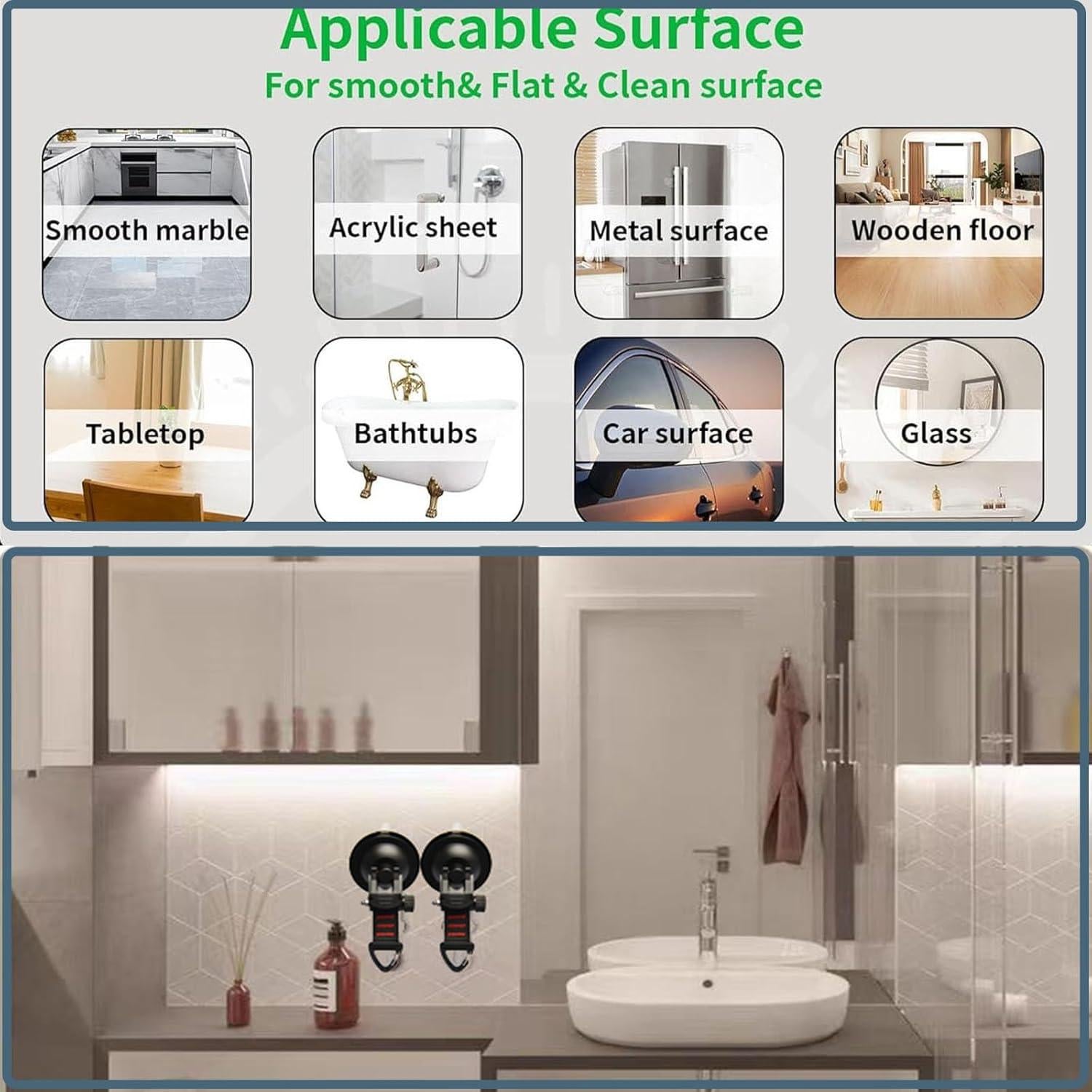 4 Ventosas de Alta Resistencia Eyskutvjc para Camping y Barco
