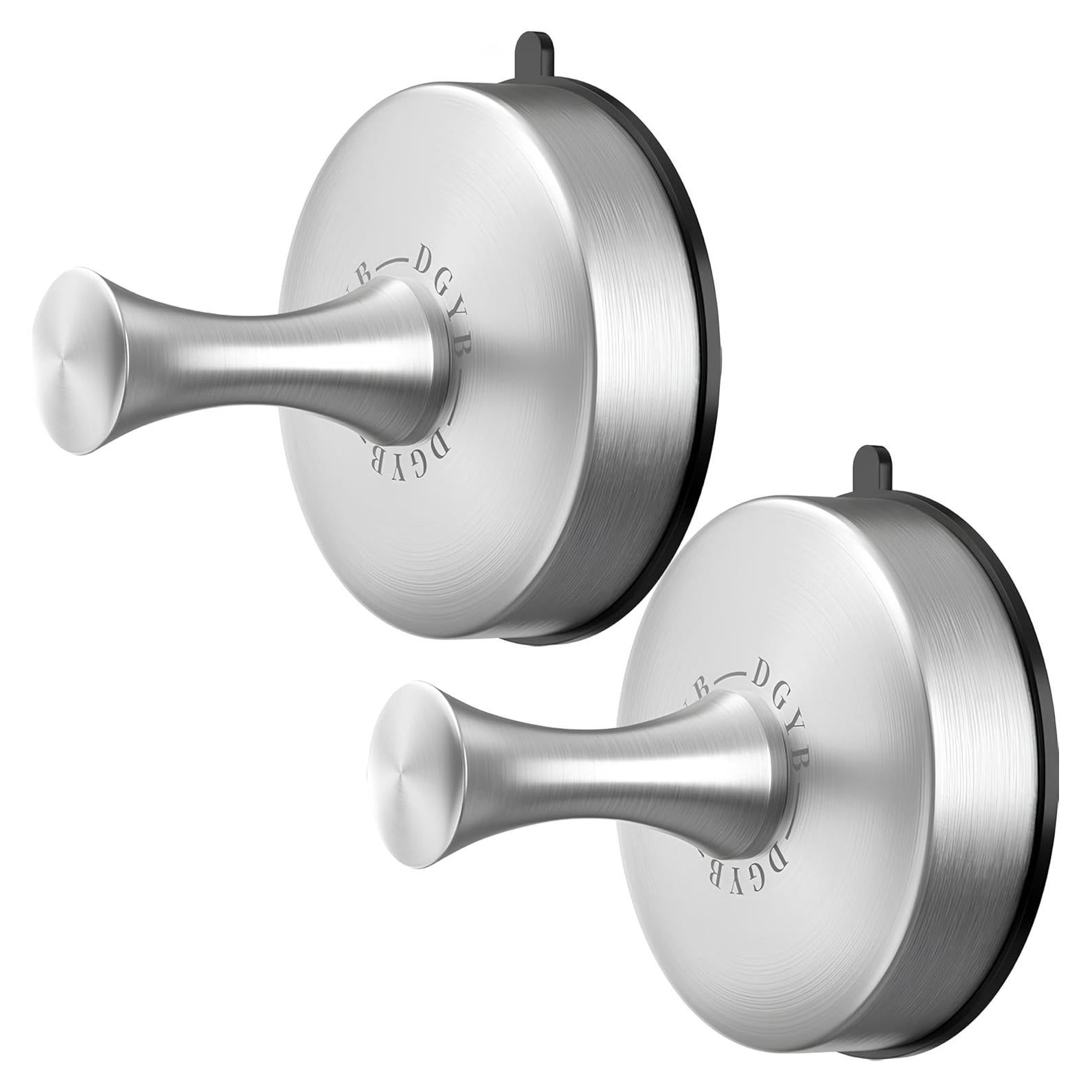 Ganchos de Ventosa DGYB para Ducha 2 Pcs Acero Inoxidable 304
