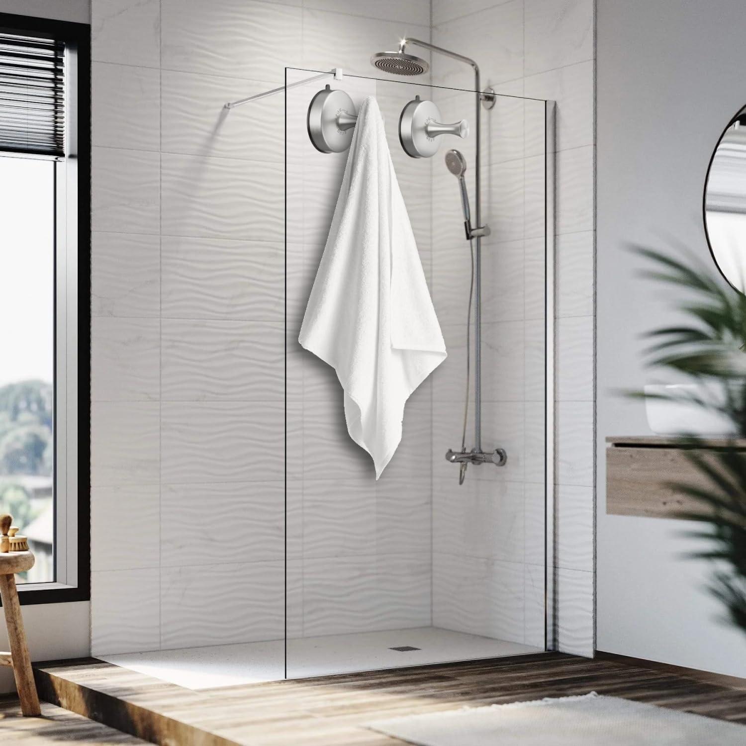 Ganchos de Ventosa DGYB para Ducha 2 Pcs Acero Inoxidable 304