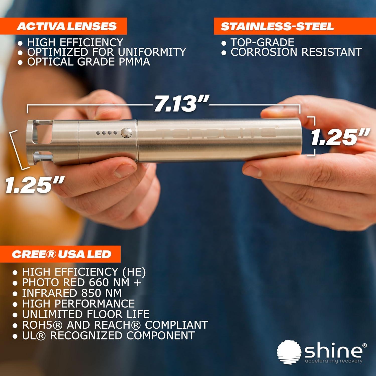 Terapia de Luz Roja TENDLITE PRO - Alivio Muscular en Casa