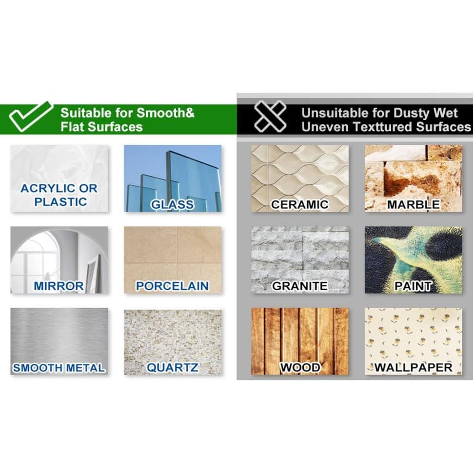 Ganchos de Ventosa QIIODATD 2 Paquetes Acero Inoxidable 5kg