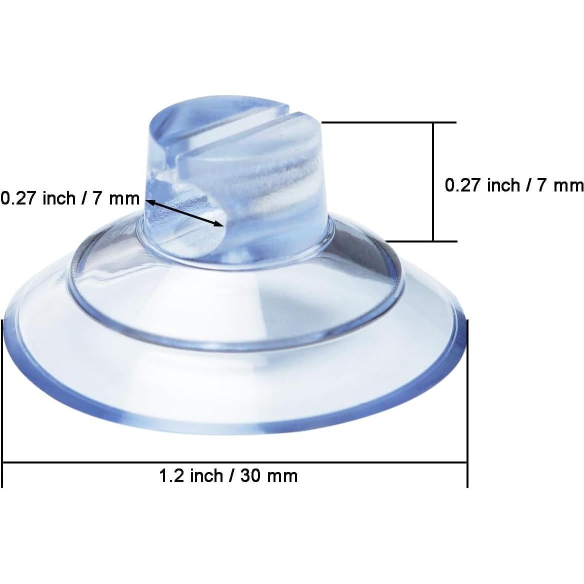 25 Ganchos de Ventosa JJHXSM para Luces Navideñas - PVC