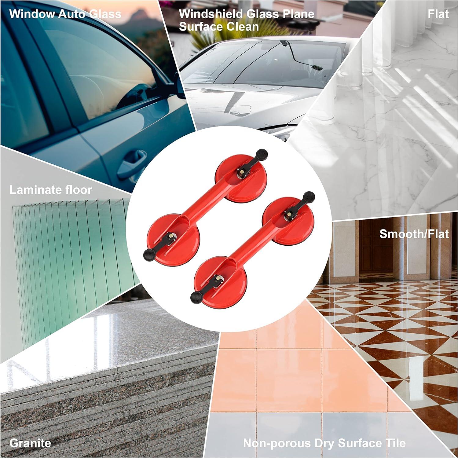 Cups de Succión de Vidrio OTI 11.83 cm - 59.87 kg (2 Piezas)