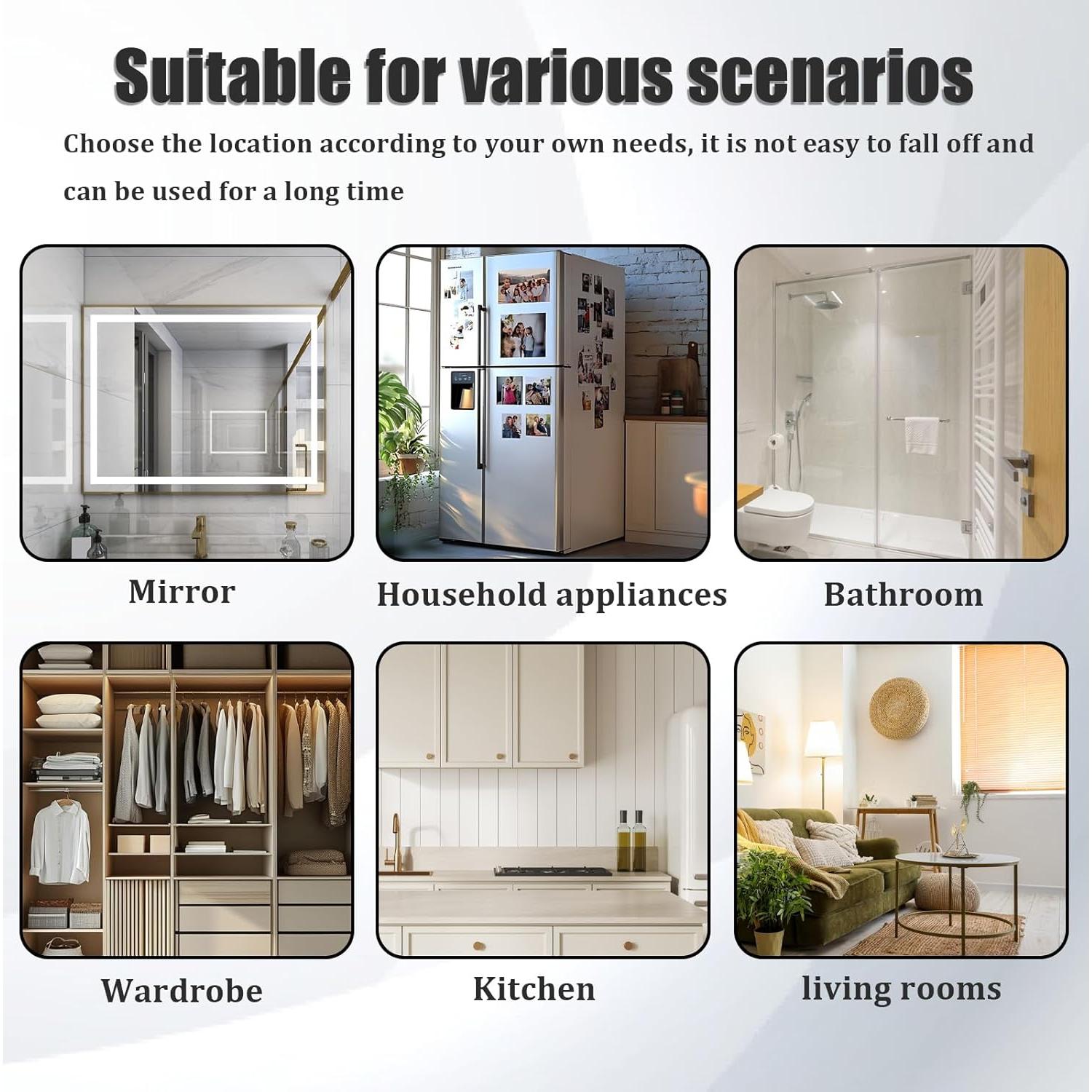 16 Ganchos de Ventosa JDBZYDM 40mm PVC Transparente para Baño