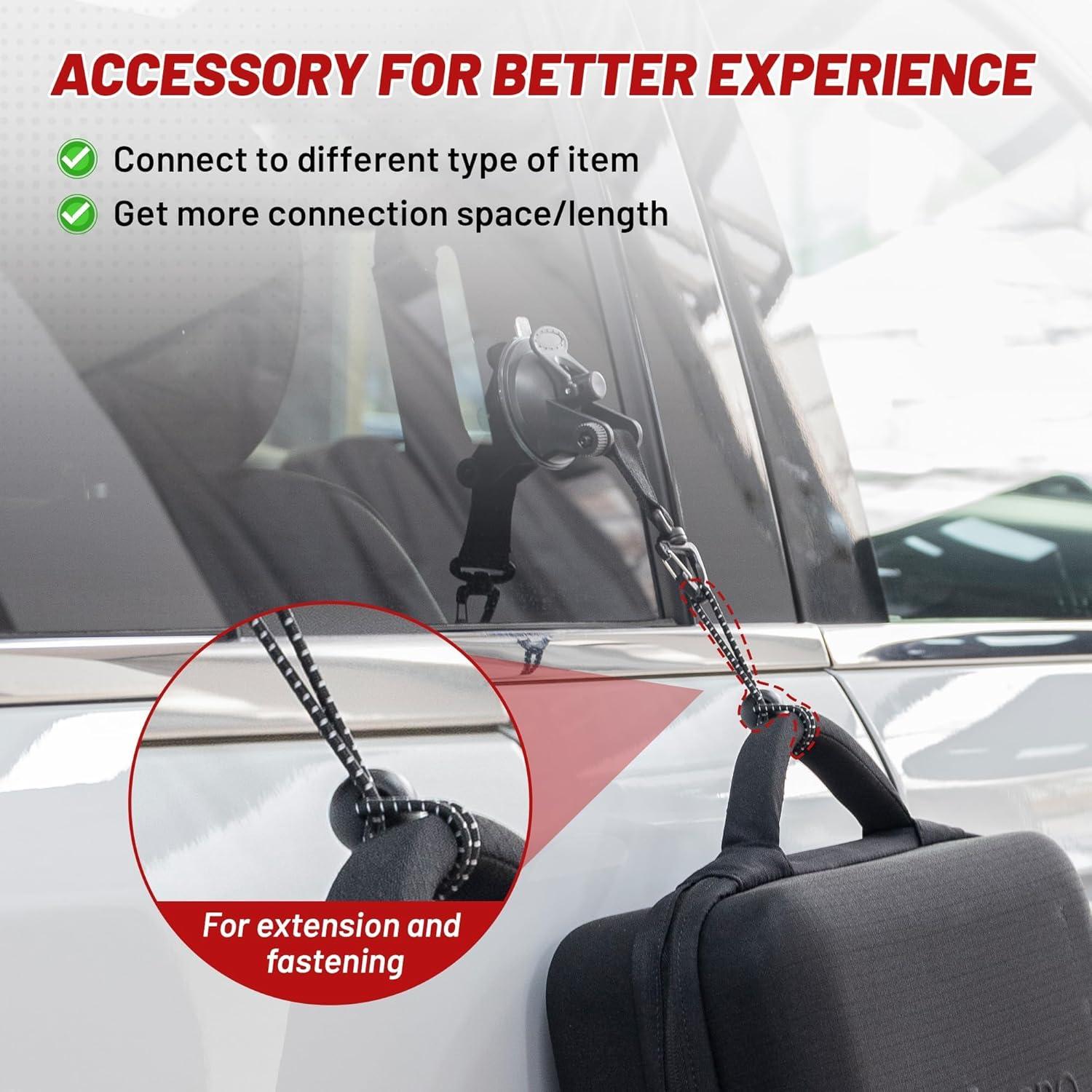 Anclaje de Succión Red Wolf 65MM Alta Resistencia 10KG 2PC