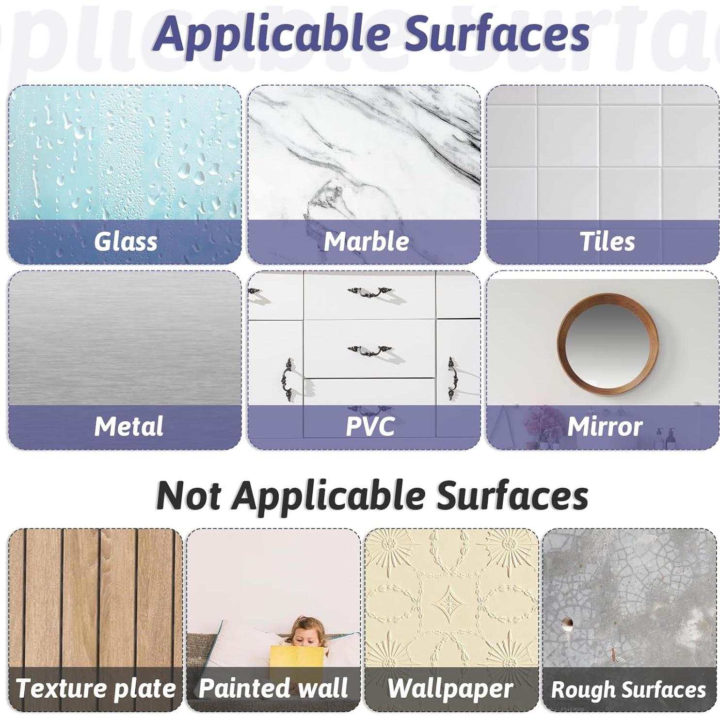 Ganchos de Succión Transparentes DIVINA VITAE 80Pcs 4.5cm