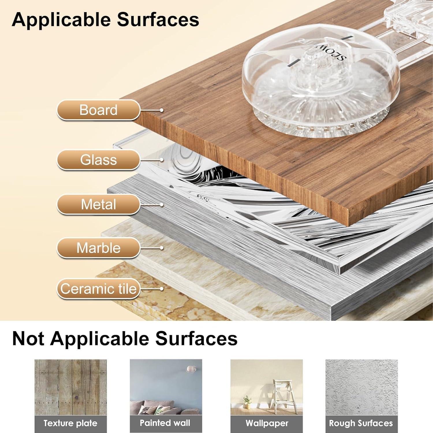 Gancho de Ventosa VAN CADENE 2 Paquetes para Ducha 136g