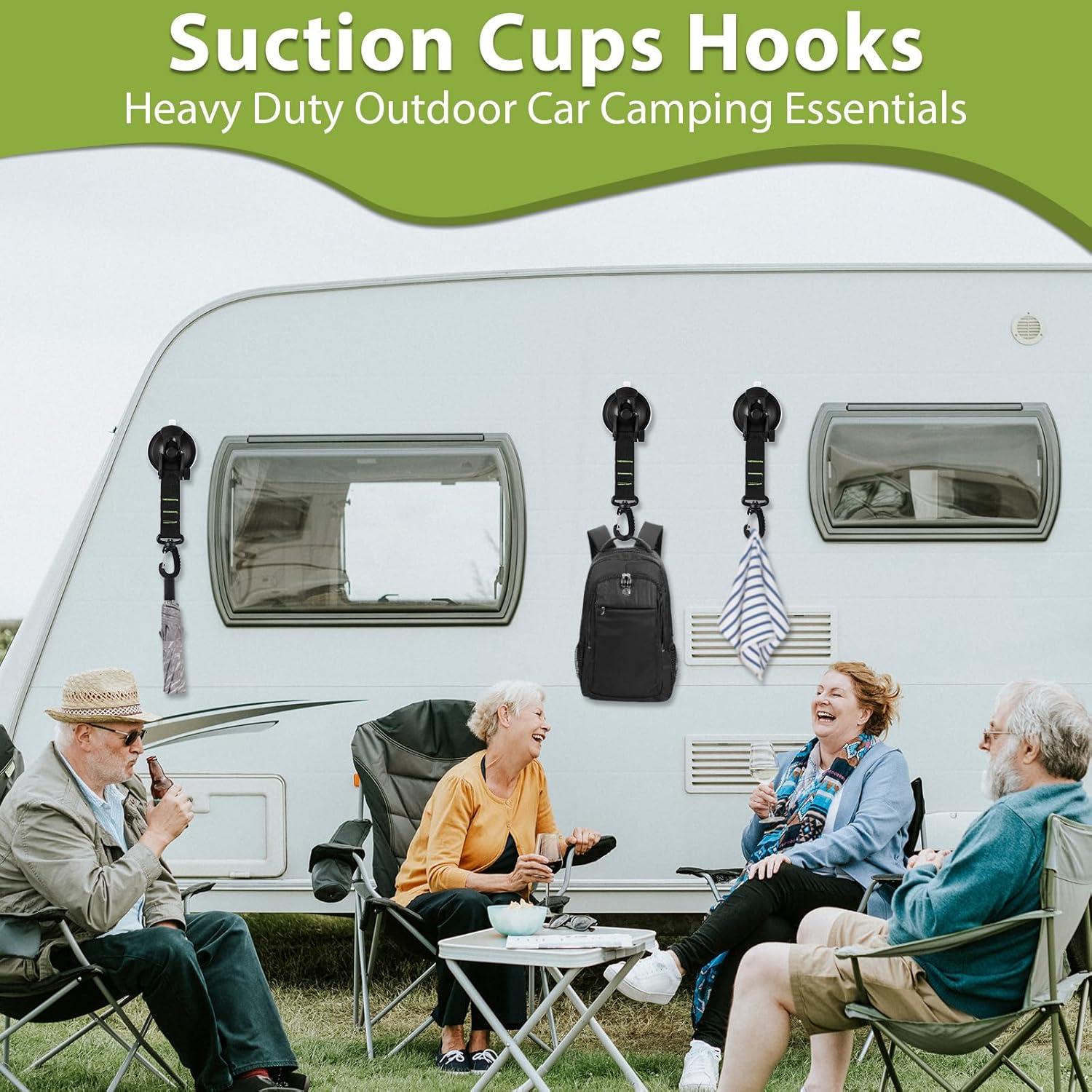 Ventosas de Succión Maitys 12 Piezas Alta Resistencia Verde