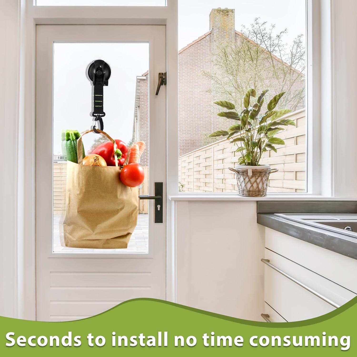 Ventosas de Succión Maitys 12 Piezas Alta Resistencia Verde