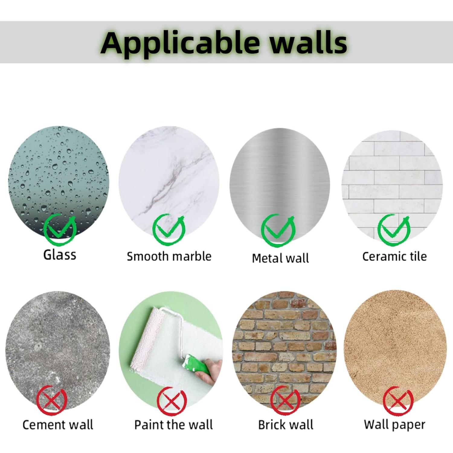 Ganchos de Ventosa para Pared DSXHXXKG - 2 Dorados