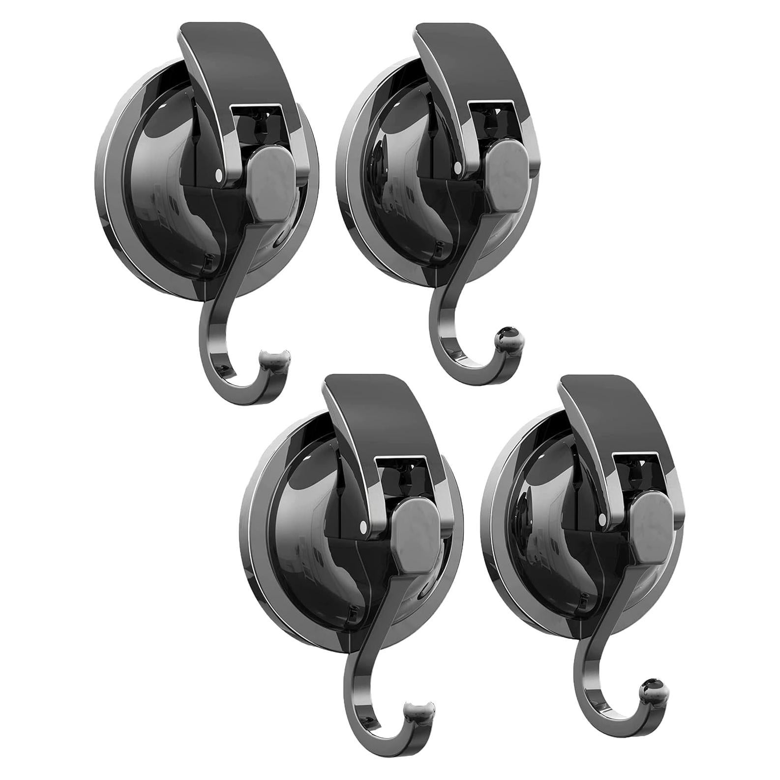 Ganchos de Ventosa Plateado Gun SOCONT - 4 Unidades, 6.8 kg