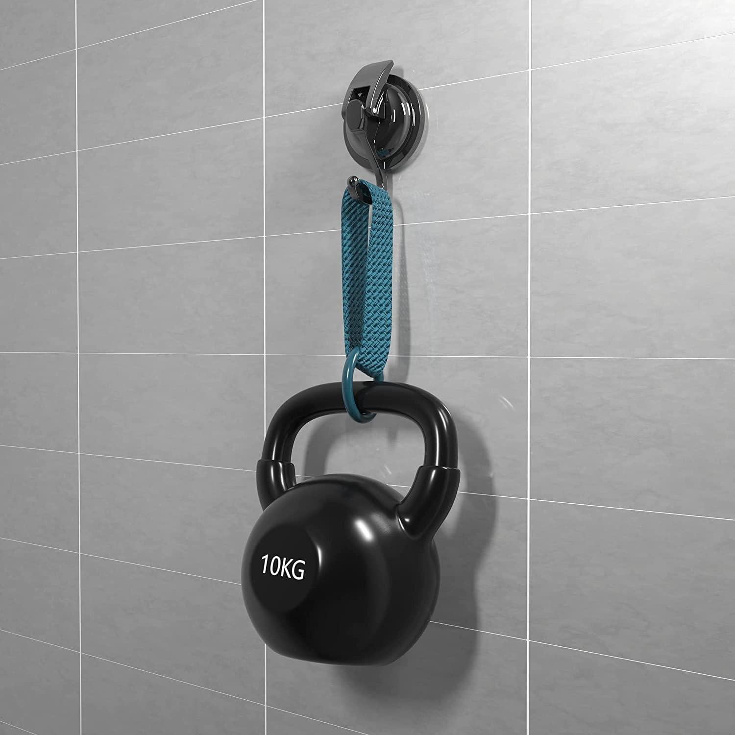 Ganchos de Ventosa Plateado Gun SOCONT - 4 Unidades, 6.8 kg