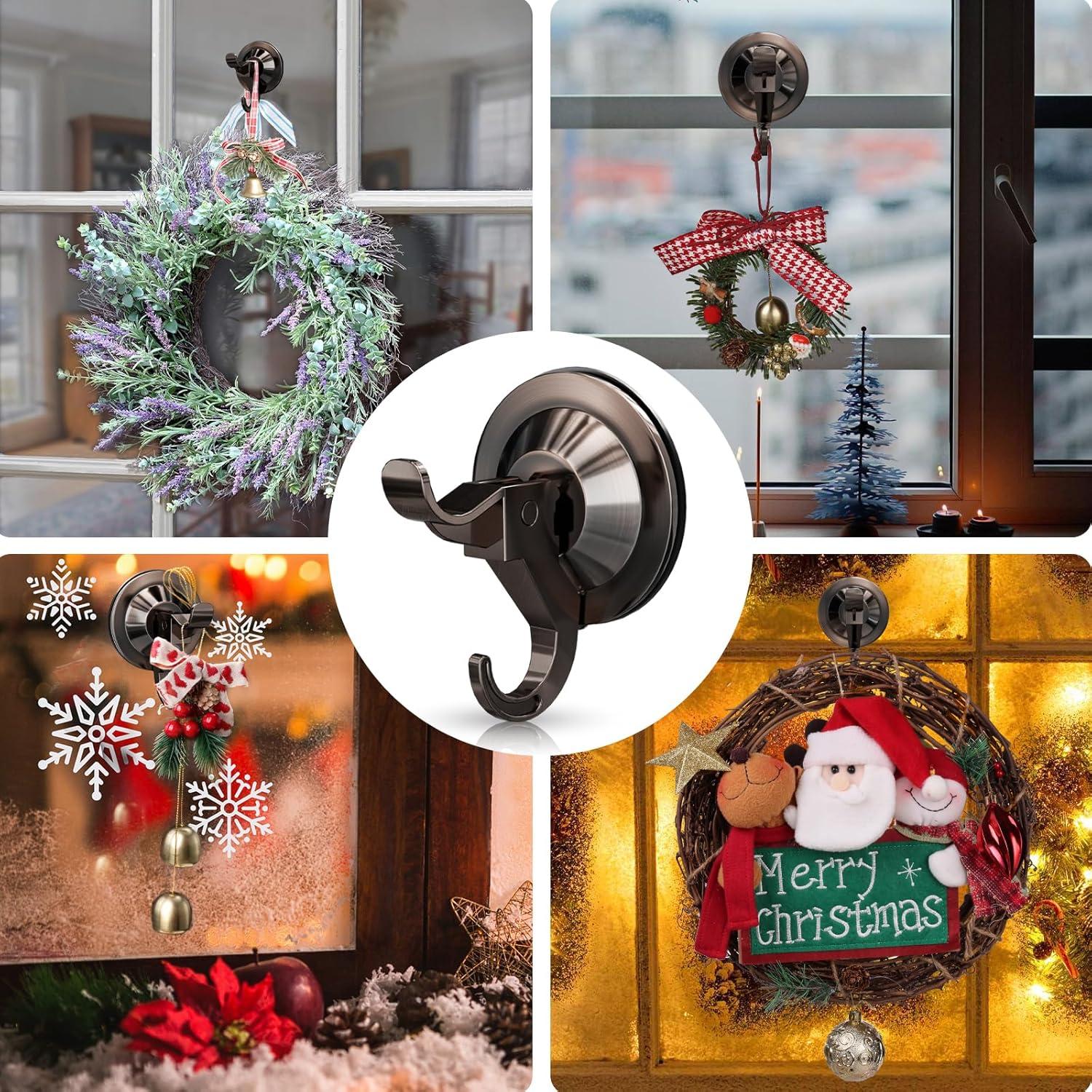 Ganchos de Ventosa Antimbee 10 Piezas 5 kg Cobre Rojo