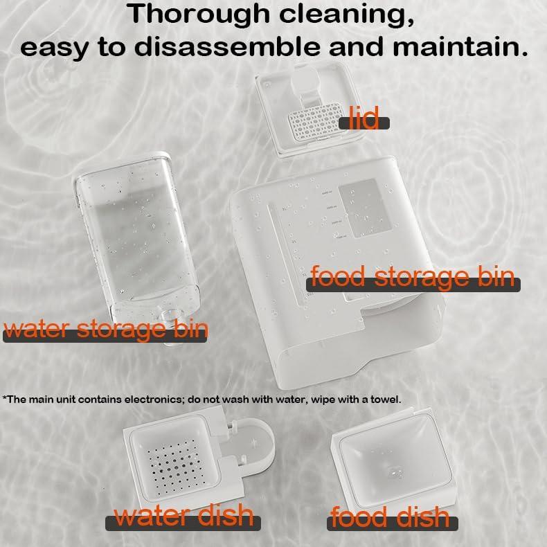 Comedero y Dispensador de Agua Automático KIPPDURO 5.2L