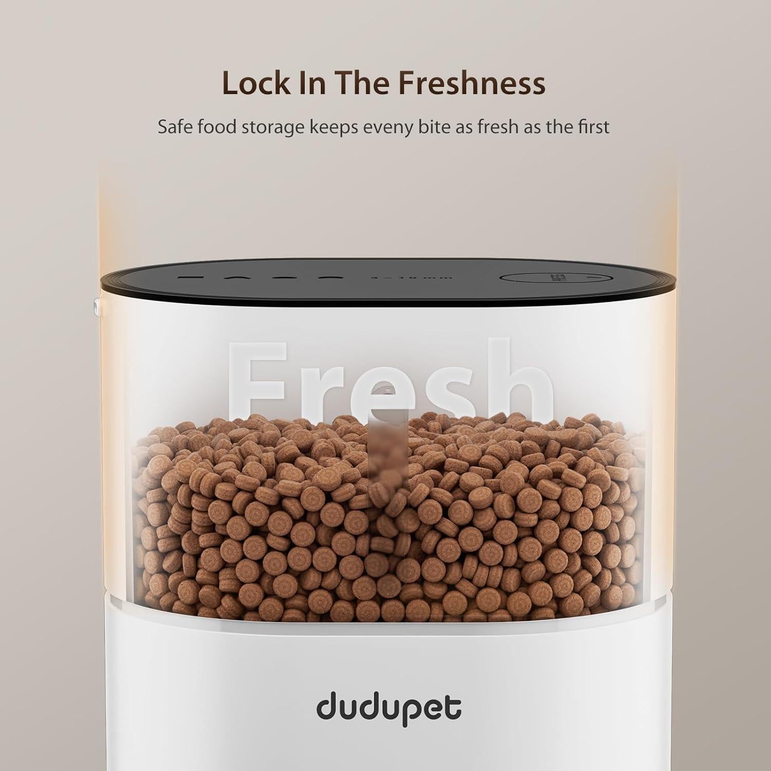 Comedero Automático para Gatos DUDUPET 4L WiFi Control APP