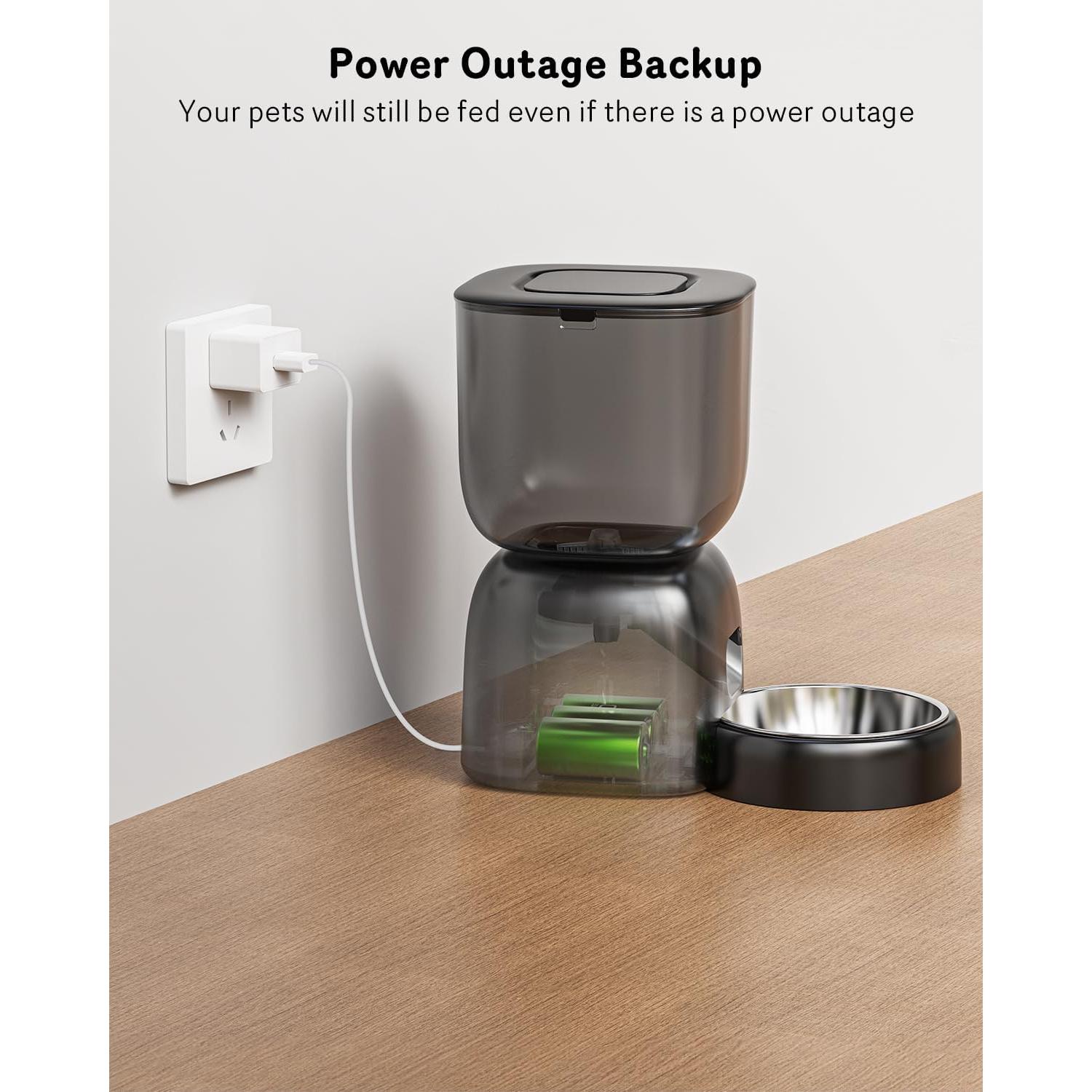 Dispensador Automático de Comida Sarpaws F14 para Gatos 3L