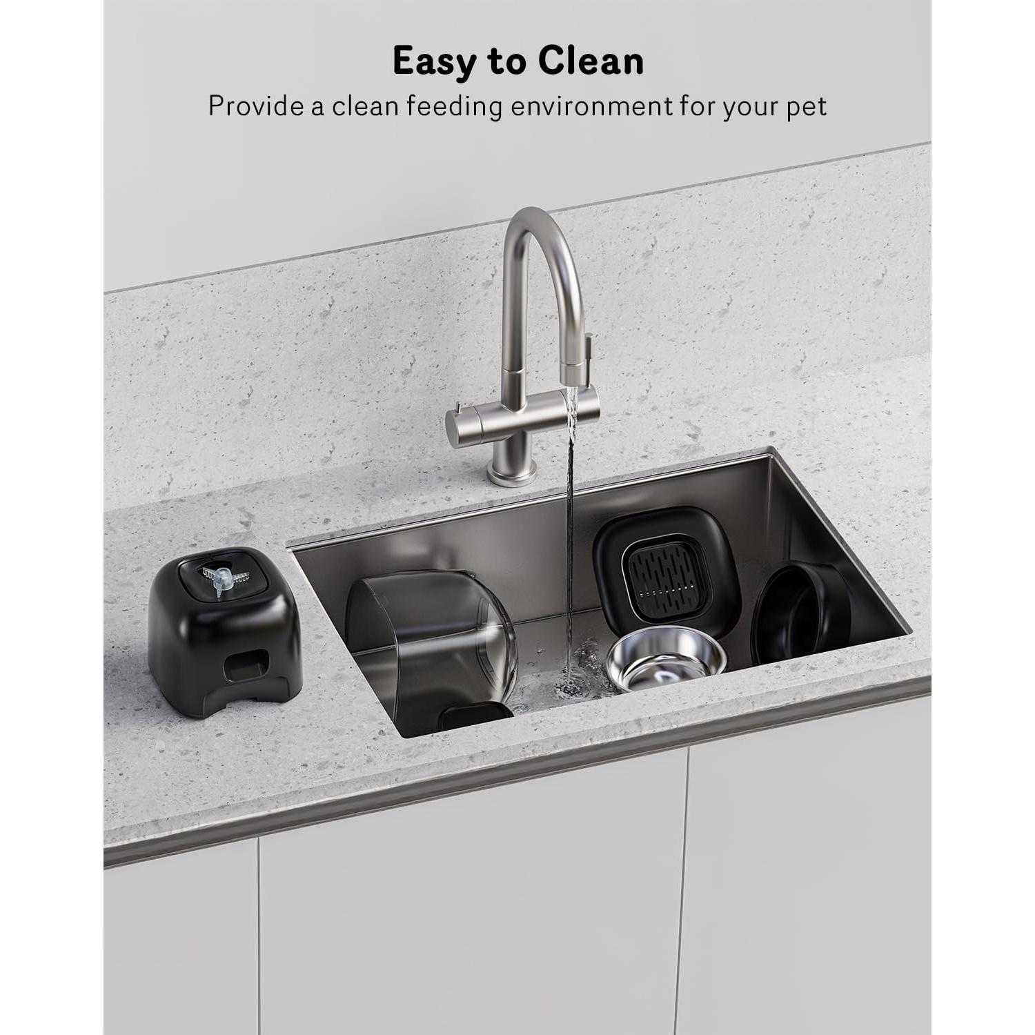 Dispensador Automático de Comida Sarpaws F14 para Gatos 3L