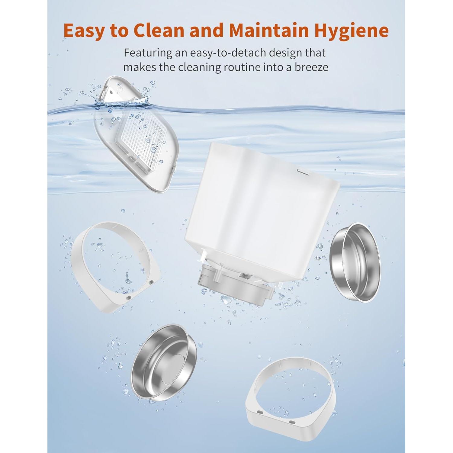 Dispensador Automático de Comida para Gatos HoneyGuaridan 3.5L