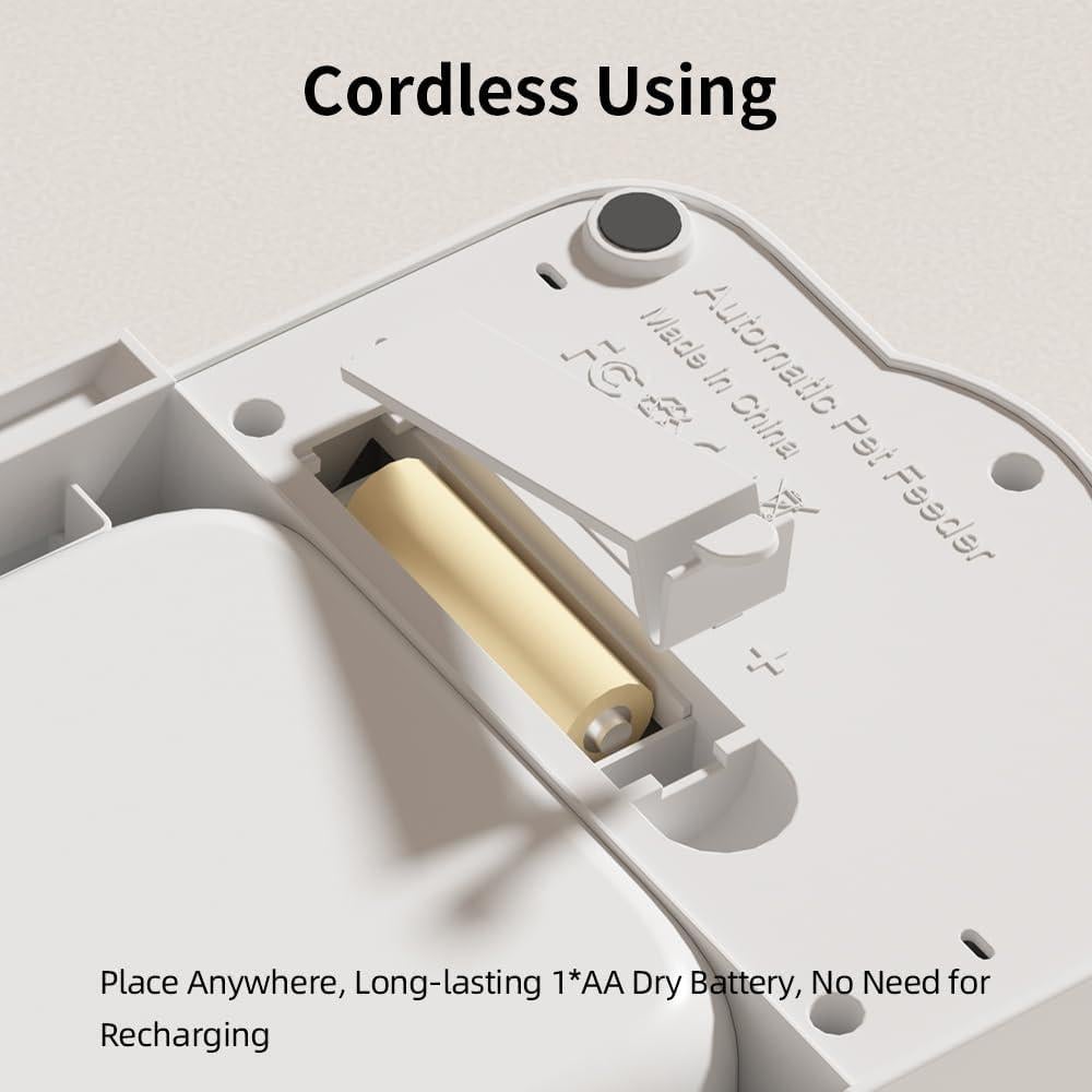 Comedero Automático F22 para Gatos y Perros Pequeños 2 Tazones