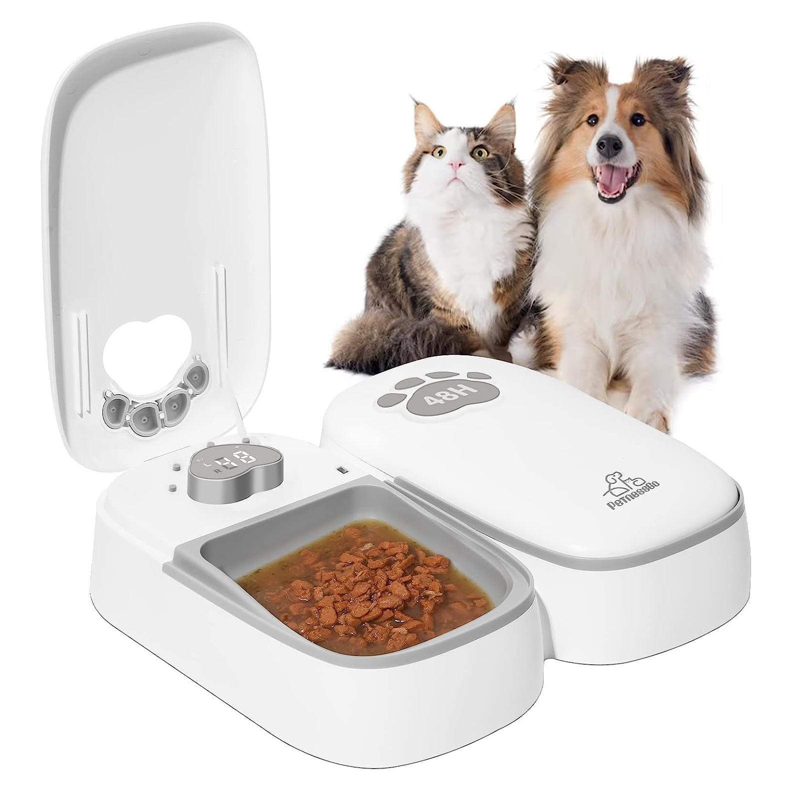 Comedero Automático ZMAYPLUS con Chip Mejorado 2 en 1