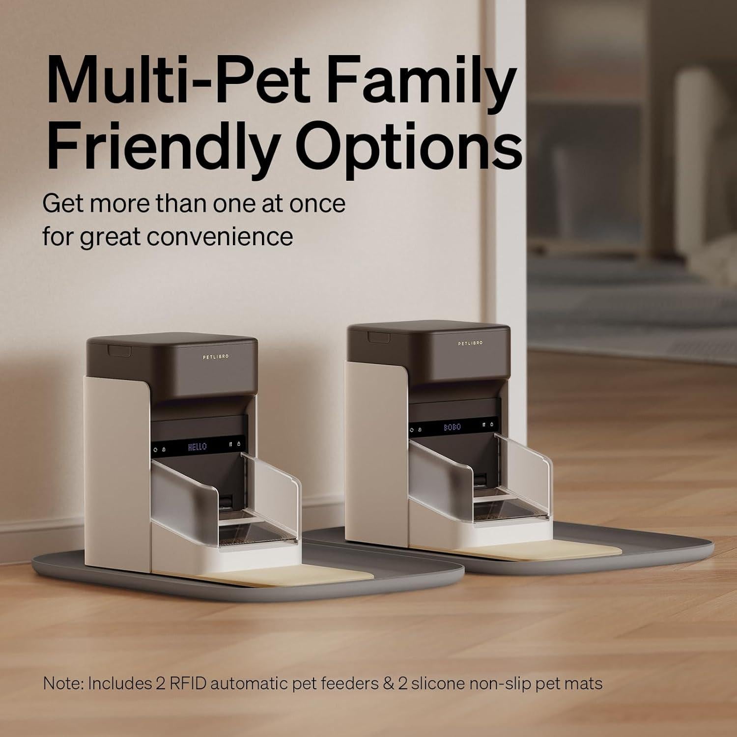 Alimentador Automático para Gatos PETLIBRO 3L Wi-Fi RFID Negro