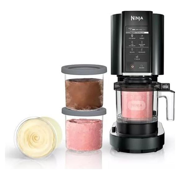Ninja CREAMi Fabricador de Helados y Sorbetes CN315A, 7 Programas