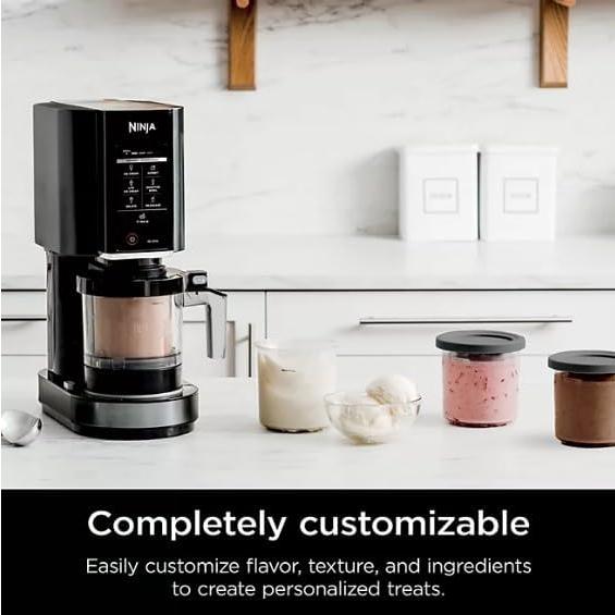Ninja CREAMi Fabricador de Helados y Sorbetes CN315A, 7 Programas