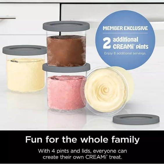 Ninja CREAMi Fabricador de Helados y Sorbetes CN315A, 7 Programas