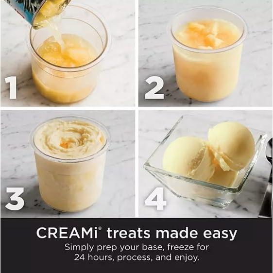 Ninja CREAMi Fabricador de Helados y Sorbetes CN315A, 7 Programas