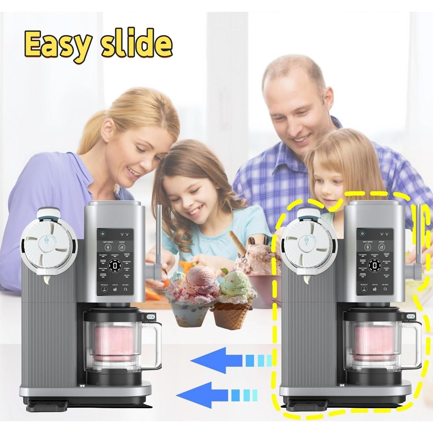 Almohadilla Deslizante JKCWOTS para Máquina de Helados Ninja NC701