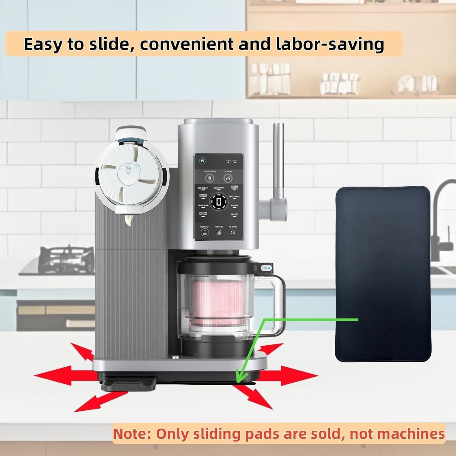 Almohadilla Deslizante JKCWOTS para Máquina de Helados Ninja NC701