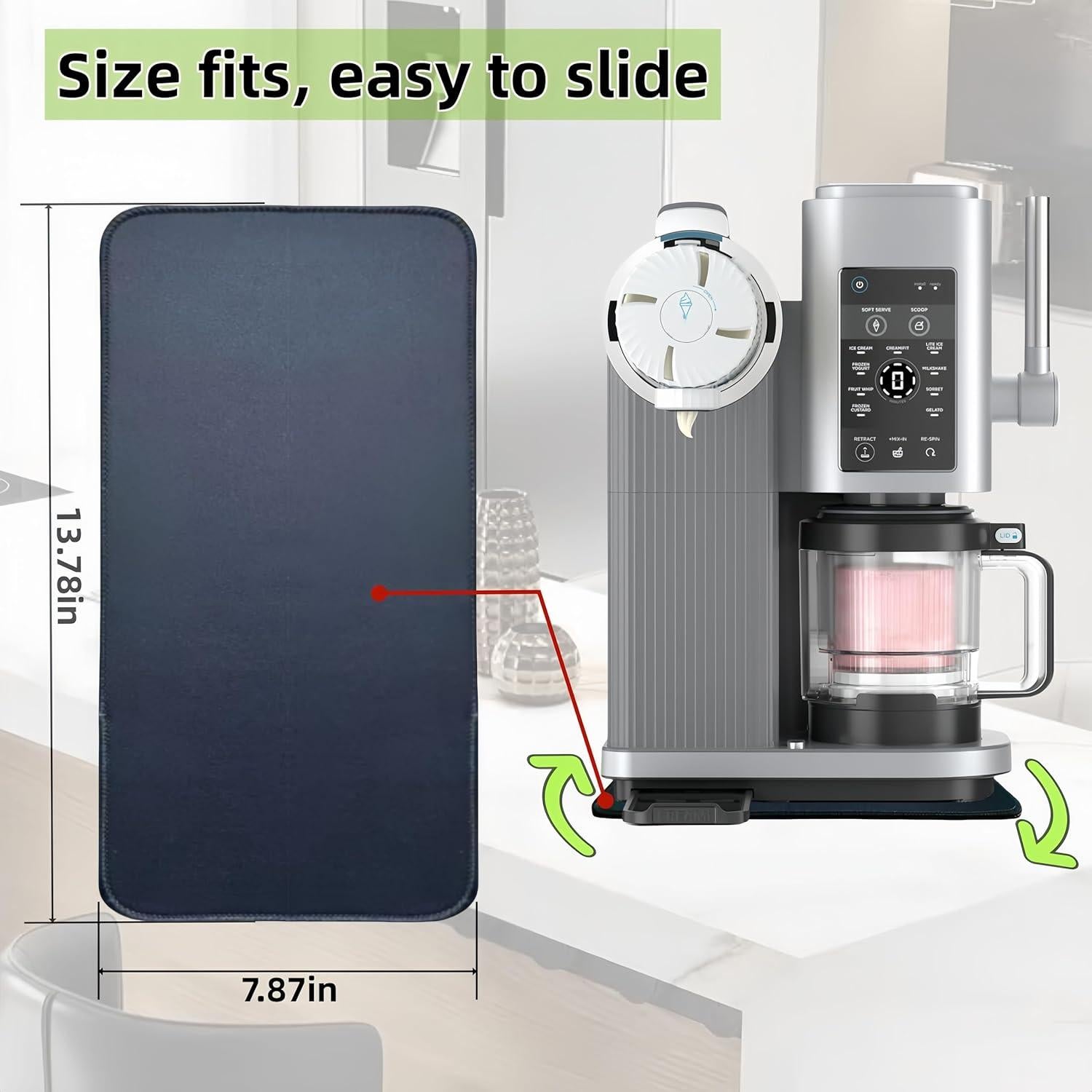 Almohadilla Deslizante JKCWOTS para Máquina de Helados Ninja NC701