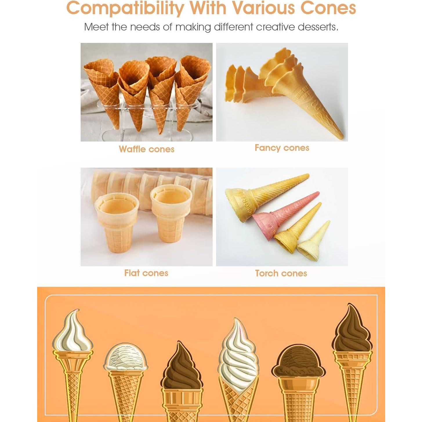 Soporte para Conos de Helado Tiga NC701 - Estante Adhesivo