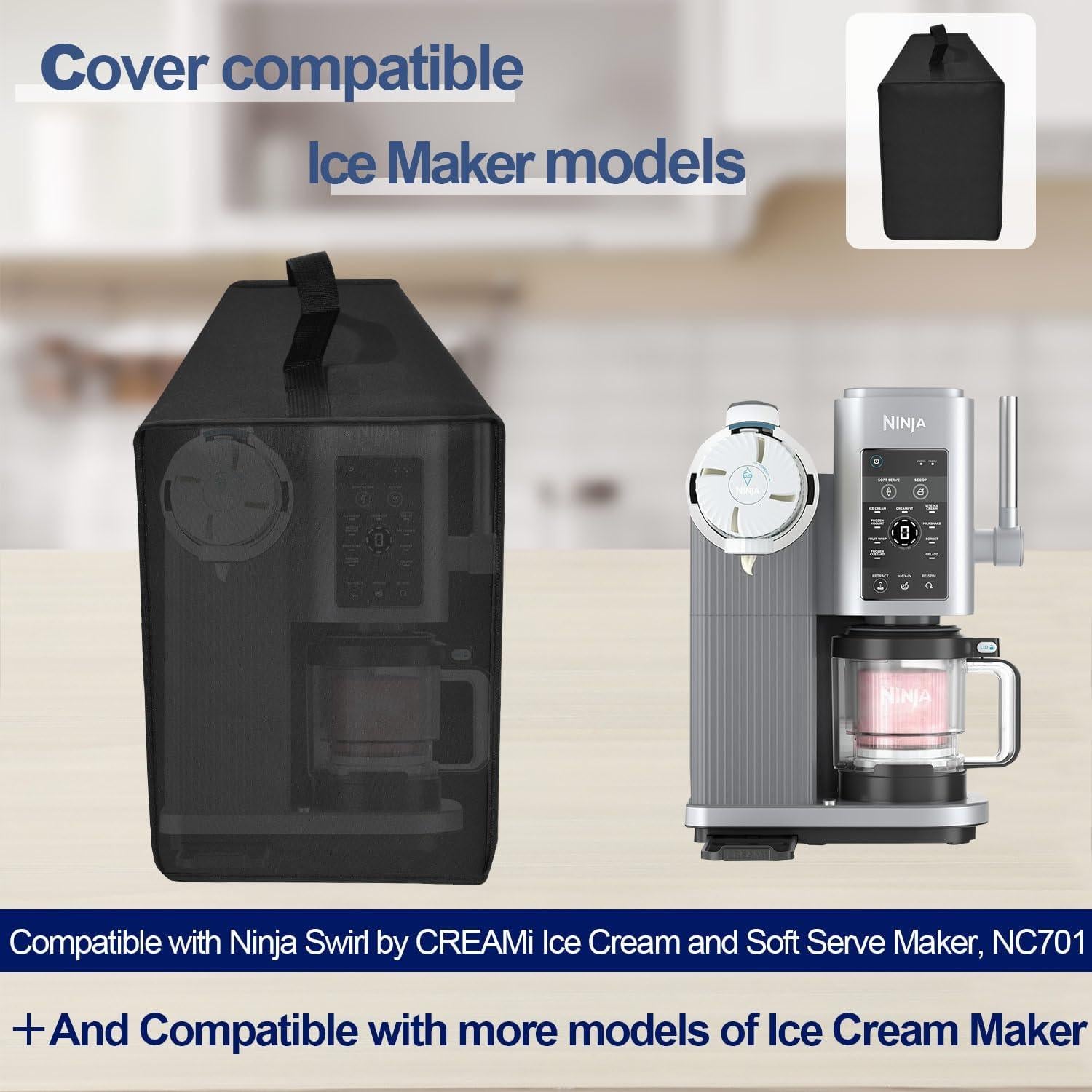 Cubierta Protectora para Máquina de Helados Ninja NC701 - Nylon 600D