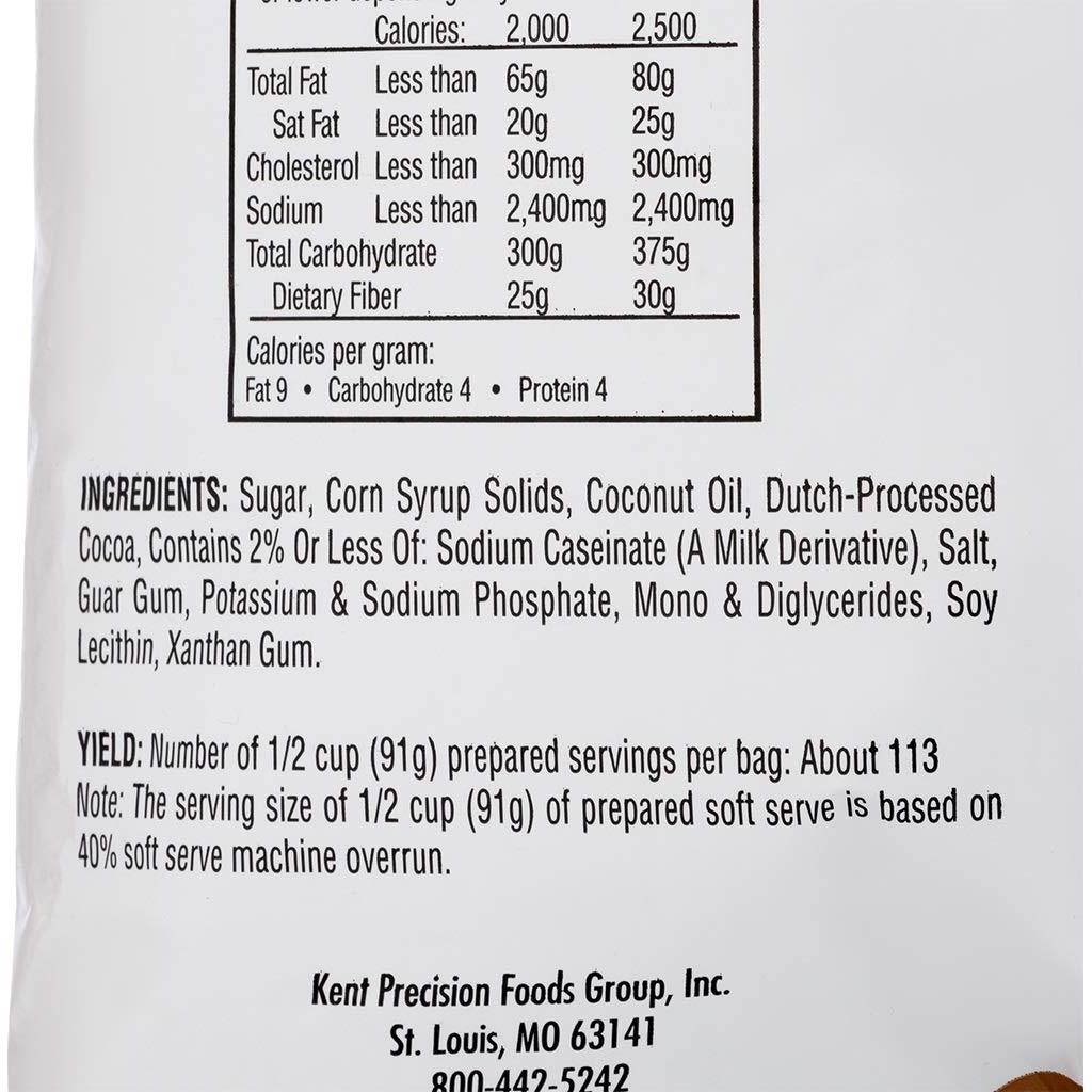 Mezcla de Helado Suave de Chocolate Frostline 2.72 kg Libre de Lactosa