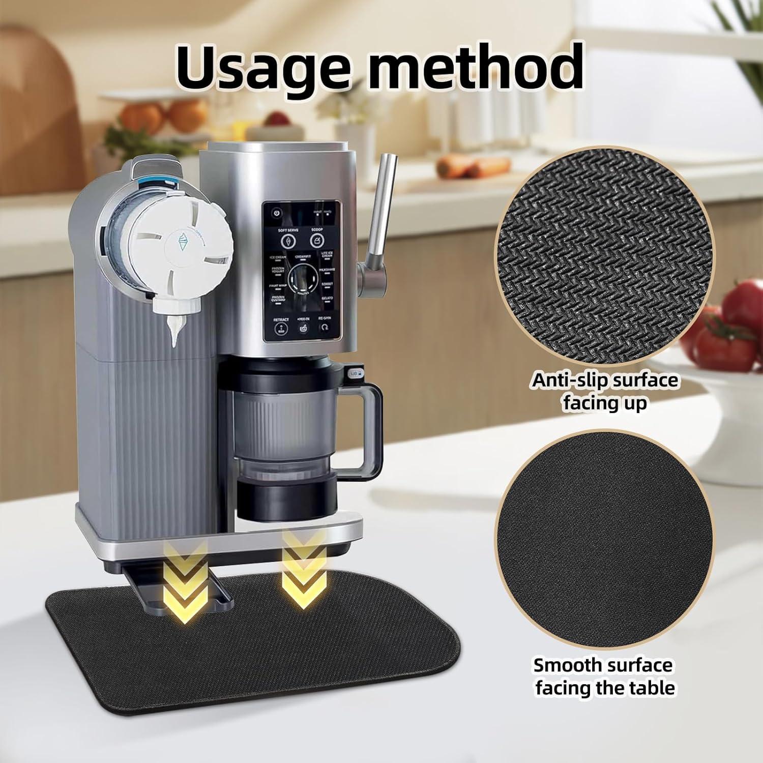 Alfombrilla Antideslizante PCTTOIL para Ninja CREAMi NC701 30x20 cm