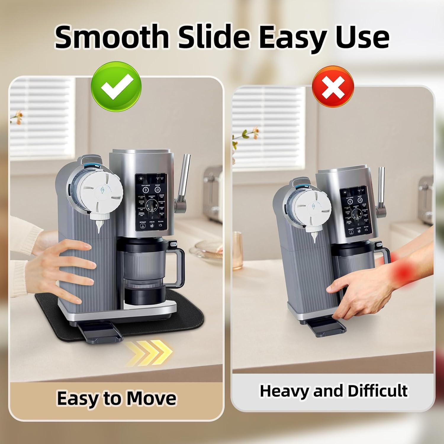 Alfombrilla Antideslizante PCTTOIL para Ninja CREAMi NC701 30x20 cm