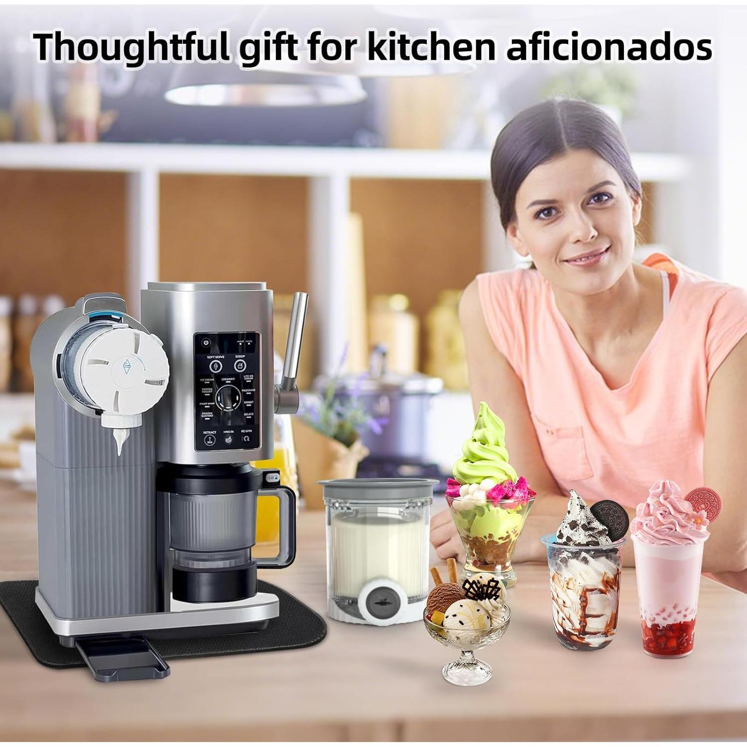 Alfombrilla Antideslizante PCTTOIL para Ninja CREAMi NC701 30x20 cm