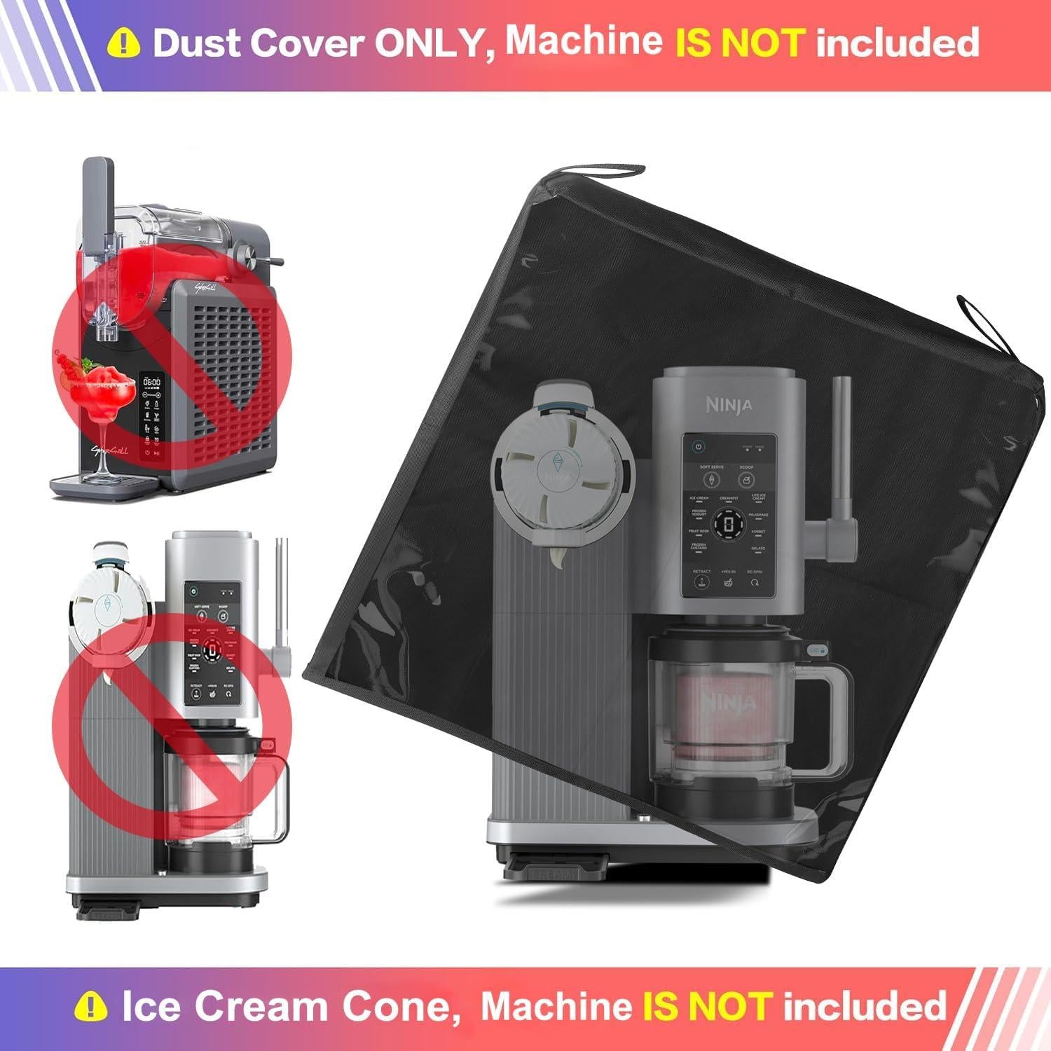 Cubierta de Polvo Onslowe para Máquina de Helados Ninja NC701