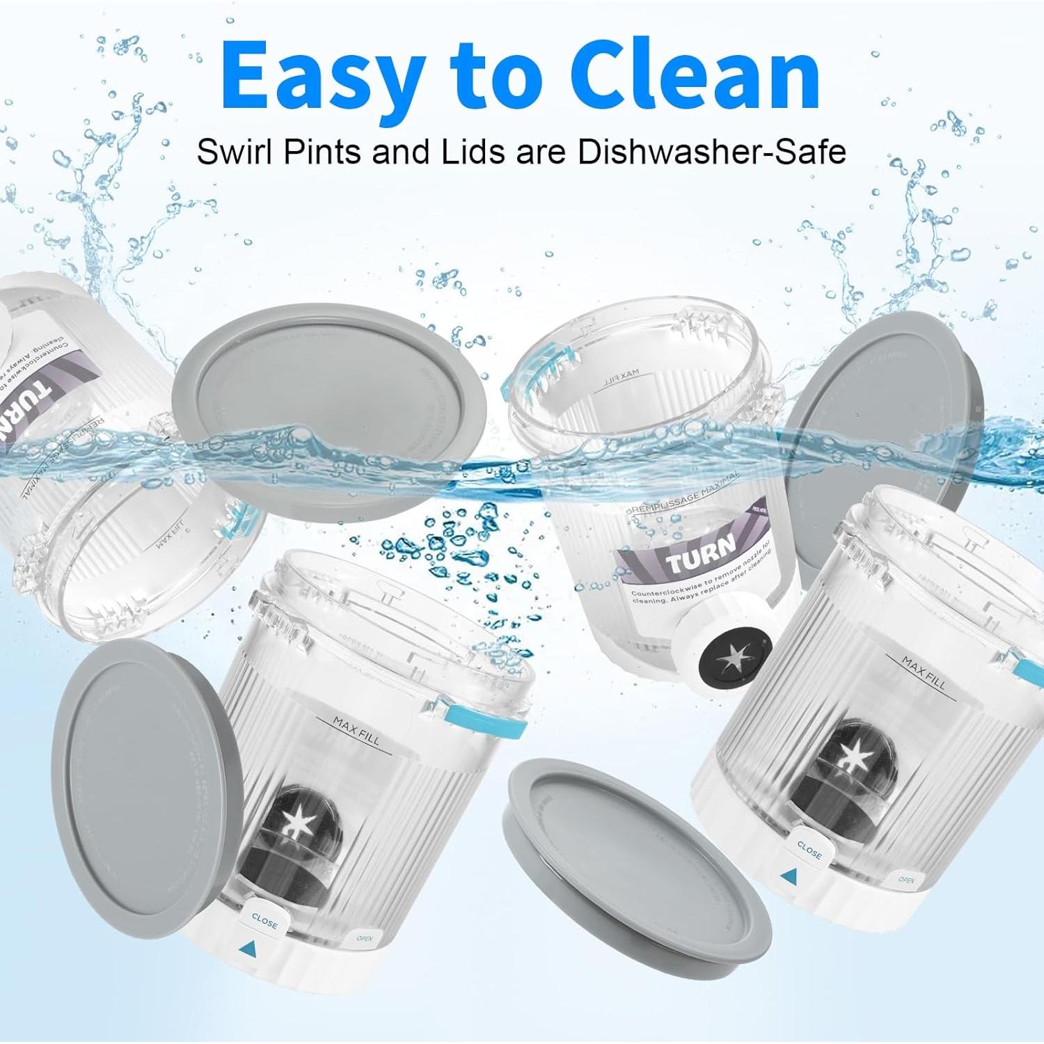 Paquete de 4 Pints y Tapas GKAKITSP para Ninja NC700/701