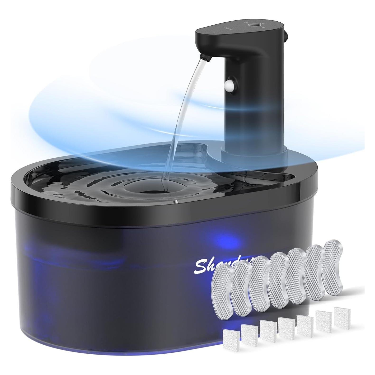 Fuente de Agua Inalámbrica Shandus para Gatos 3L con Batería