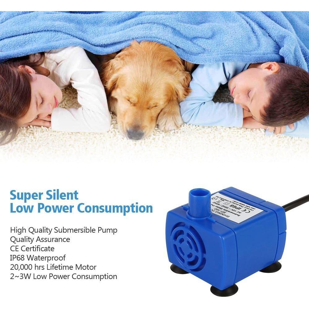 Fuente de Agua Cerámica iPettie Tritone 2.1L para Mascotas