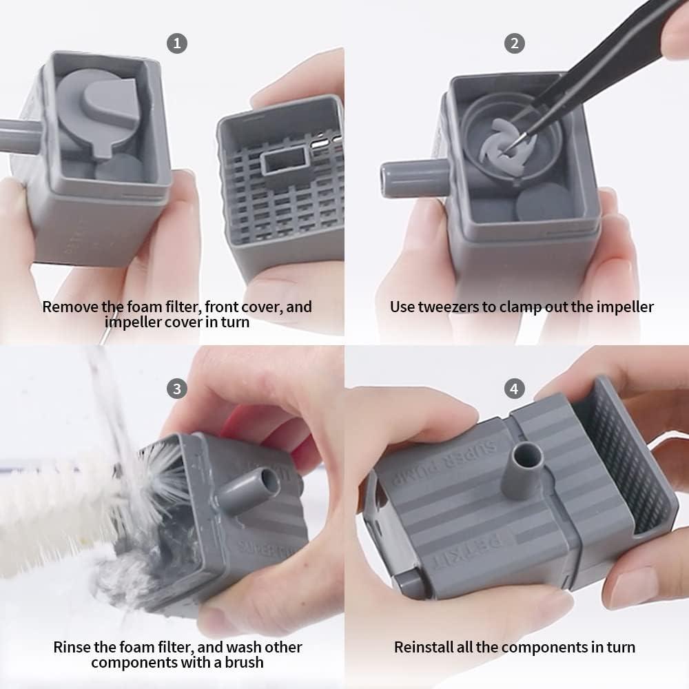 Bomba Inalámbrica PETKIT W4X para Fuentes de Agua 6V