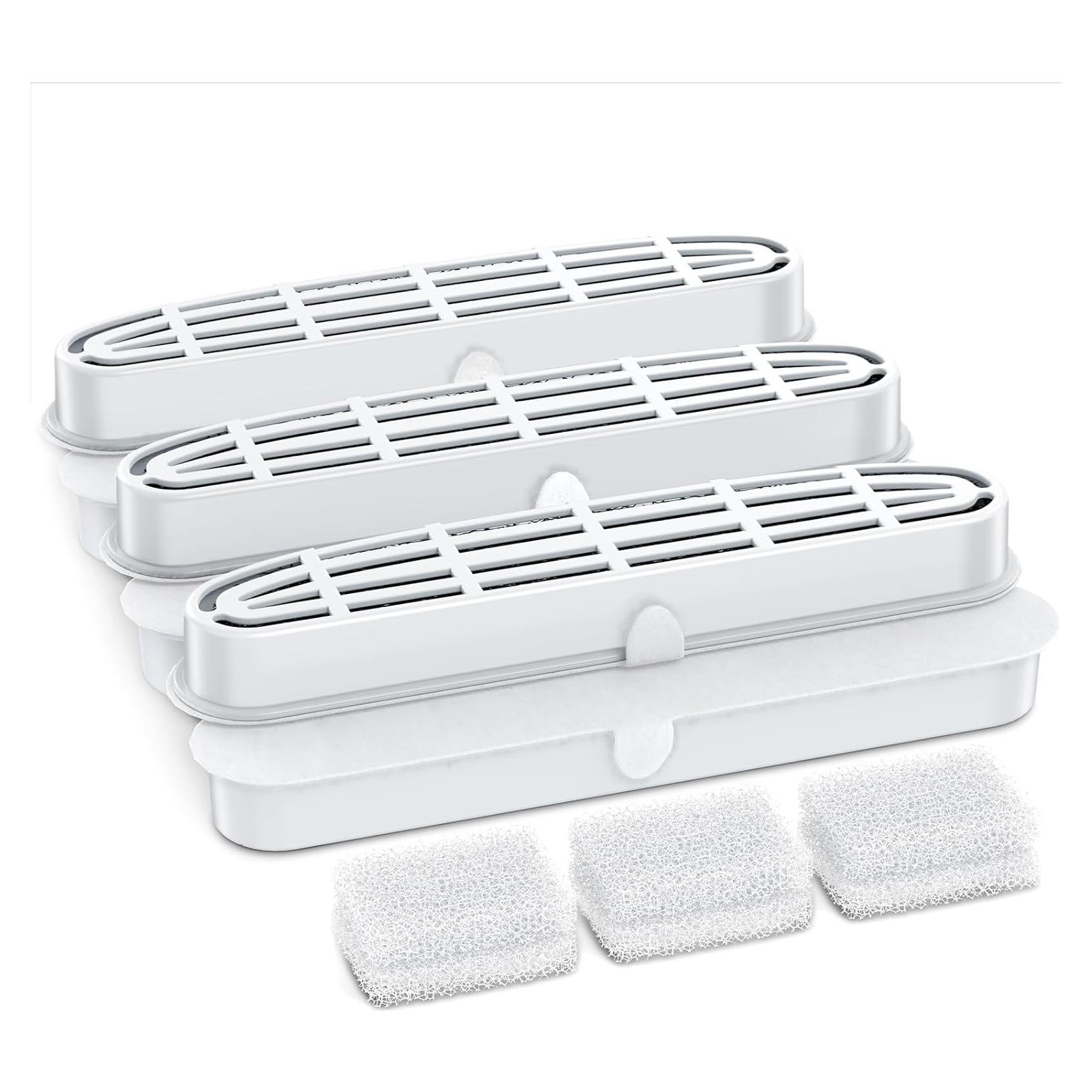 6 Filtros y 6 Esponjas de Reemplazo OPOWO FT999 para Gatos