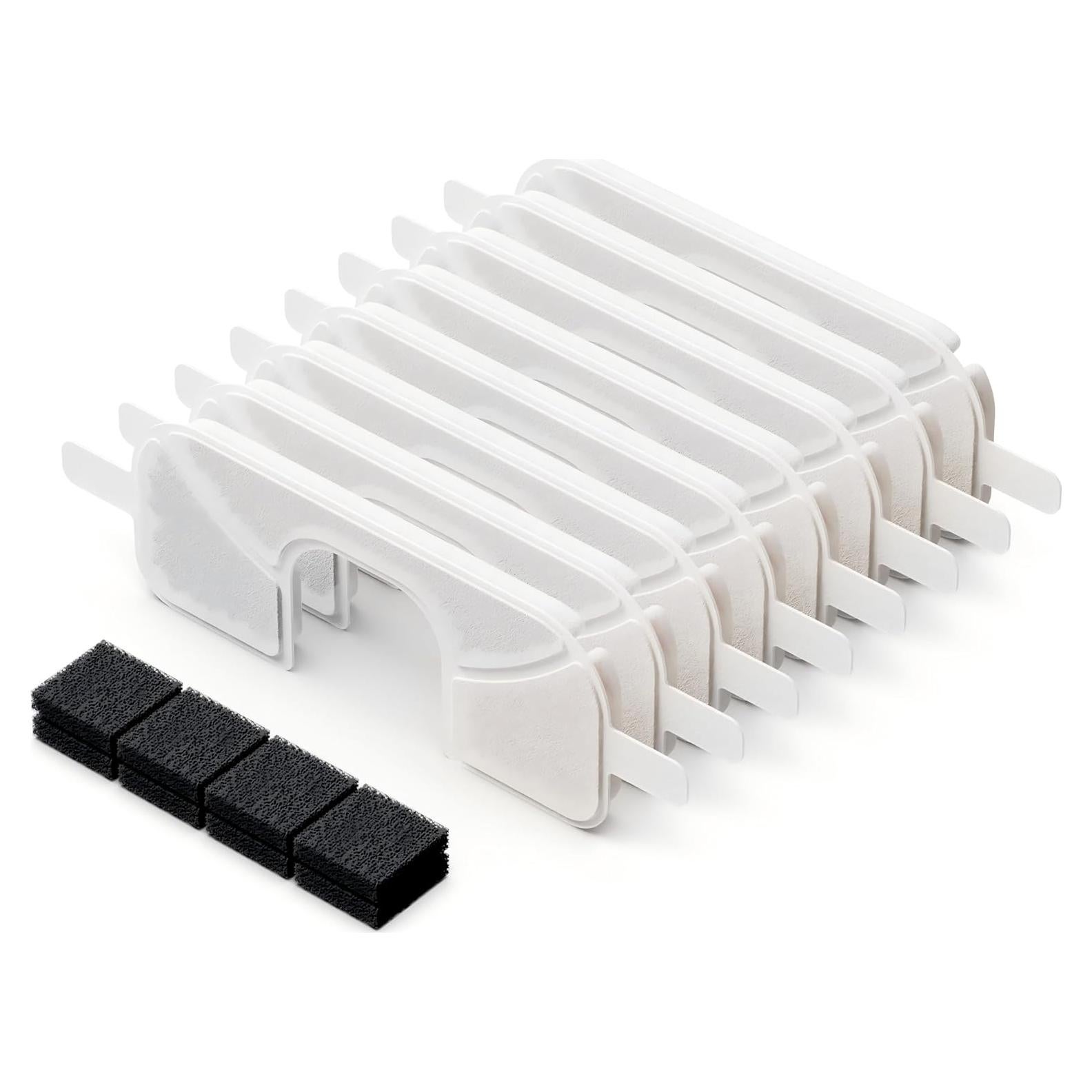 8 Filtros y Esponjas de Reemplazo para Fuente de Agua Qinliy Q108