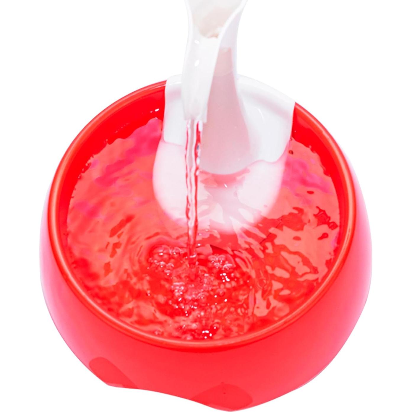 Fuente de Agua Automática para Mascotas Amicus 1.2L - Rojo