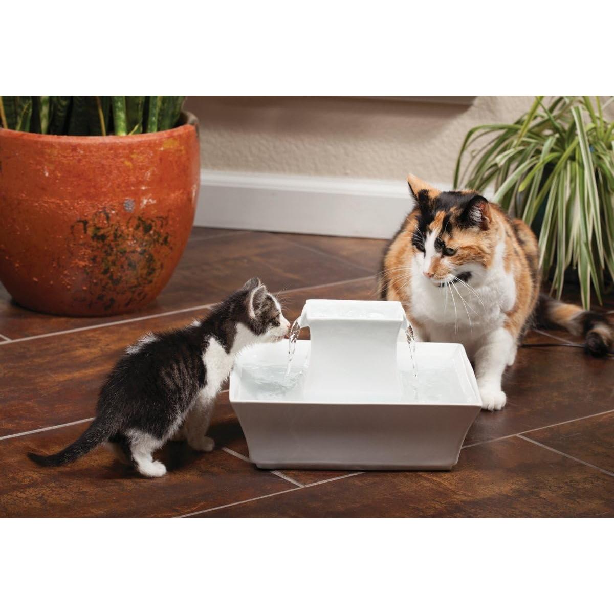 Fuente de Agua Cerámica PetSafe Drinkwell Pagoda 2.07L